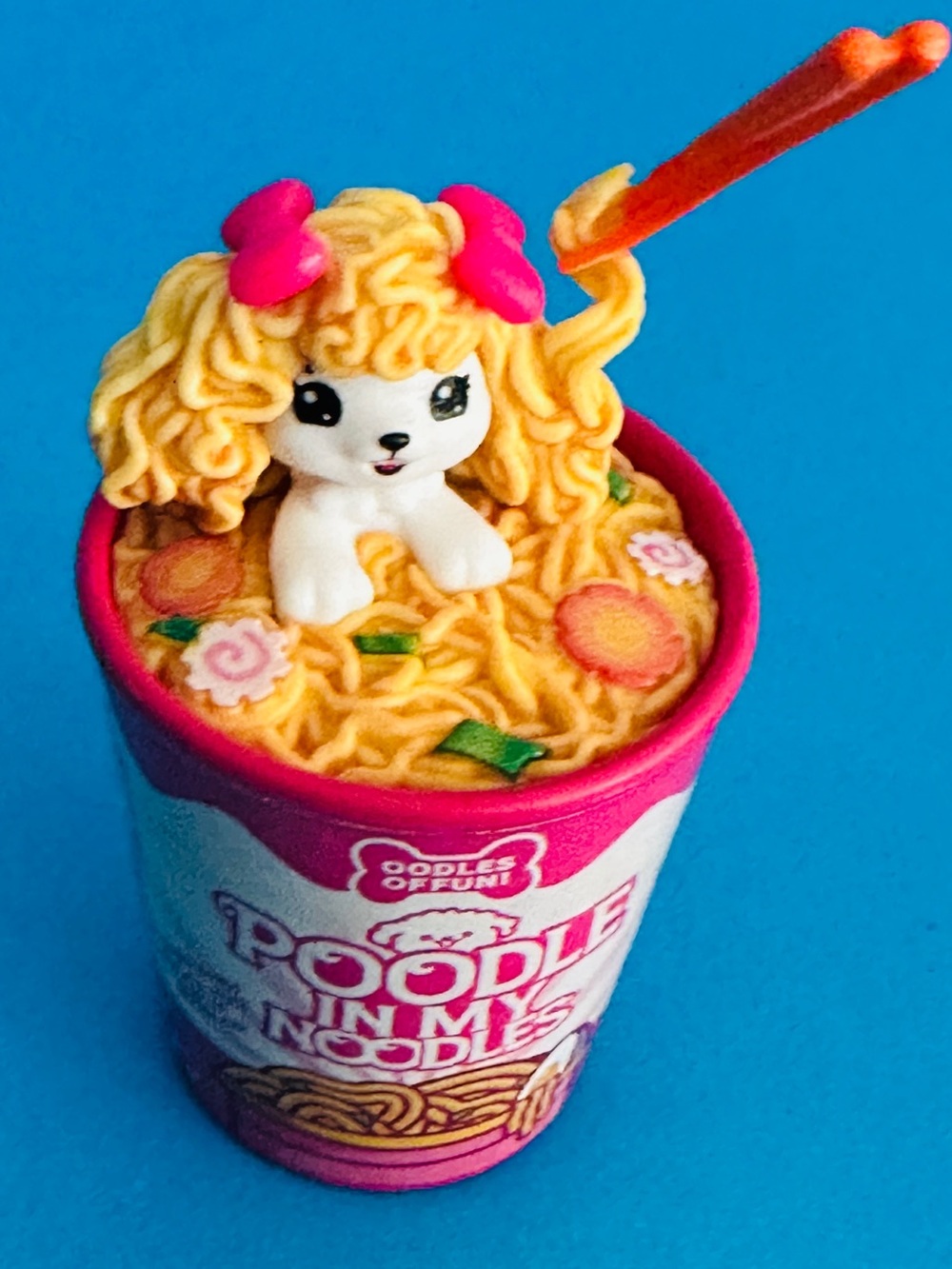 Poodle in My Noodles Zuru Mini Brands Figure Kawaii Series 2”